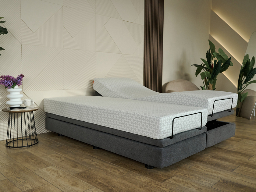 Кровать трансформируемая Smart Bed 80x200 Ткань Мебельная ткань - Трансформируемое многофункциональное основание