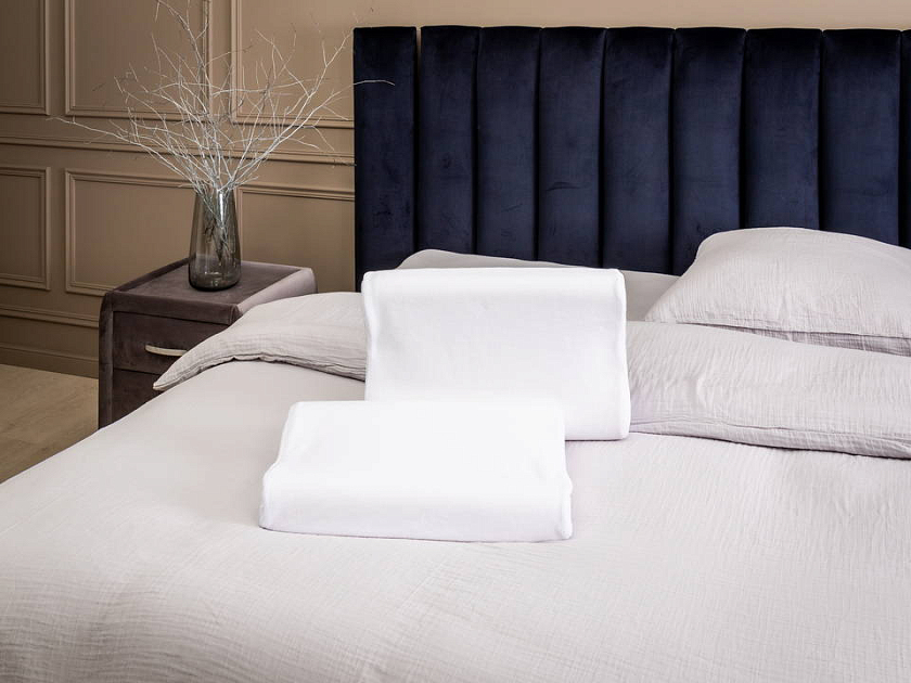 Подушка Синтия 32x50 Ткань Трикотаж - Мягкая подушка эргономичной формы из безопасного материала memorix